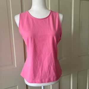 Pink Athletic/Tank w Set In Armholes